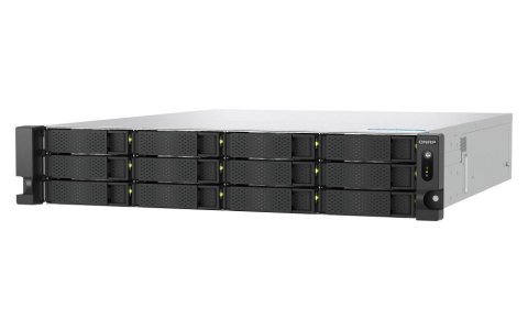 Qnap TS-h1277AXU-RP-R7-32G, 2U, 12 x 3.5" SATA, AMD Ryzen Pro 7745 8/16, 32 GB UDIMM DDR5 non-ECC (max. 128GB), 2 x 2.5 GbE + 2 Qnap TS-h1277AXU-RP-R7-32G, 2U, 12 x 3.5" SATA, AMD Ryzen Pro 7745 8/16, 32 GB UDIMM DDR5 non-ECC (max. 128GB), 2 x 2.5 GbE + 2