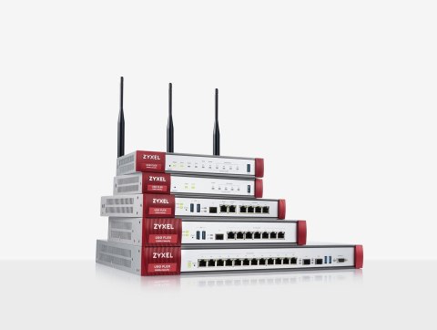 Firewall Zyxel USGFLEX100 bundle (+1 YR Gold Security Pack) 1xWAN 4xLAN SPI firewall: 900 Mbps Max. IPsec VPN: 50 Firewall Zyxel USGFLEX100 bundle (+1 YR Gold Security Pack) 1xWAN 4xLAN SPI firewall: 900 Mbps Max. IPsec VPN: 50