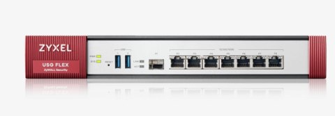 Firewall Zyxel USGFLEX500 bundle (+1 YR Gold Security Pack) 8xWAN/LAN SPI firewall: 2300 Mbps Max. IPsec VPN: 300 Firewall Zyxel USGFLEX500 bundle (+1 YR Gold Security Pack) 8xWAN/LAN SPI firewall: 2300 Mbps Max. IPsec VPN: 300