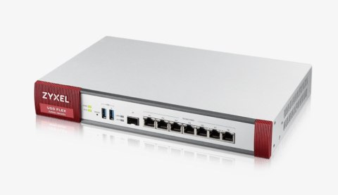 Firewall Zyxel USGFLEX500 bundle (+1 YR Gold Security Pack) 8xWAN/LAN SPI firewall: 2300 Mbps Max. IPsec VPN: 300 Firewall Zyxel USGFLEX500 bundle (+1 YR Gold Security Pack) 8xWAN/LAN SPI firewall: 2300 Mbps Max. IPsec VPN: 300