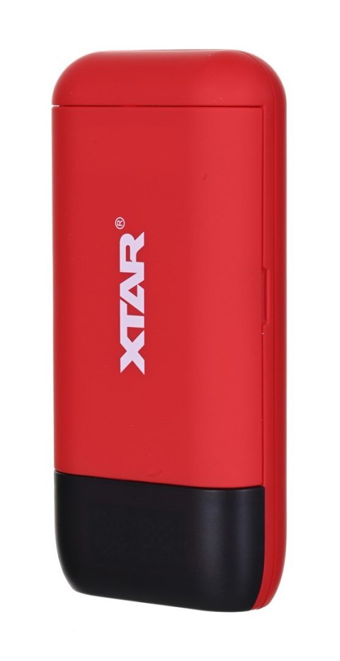 XTAR ŁADOWARKA/POWERBANK DO AKUMULATORÓW CYLINDRYCZNYCH LI-ION 18650/20700/21700 CZERWONY PB2S XTAR ŁADOWARKA/POWERBANK DO AKUMULATORÓW CYLINDRYCZNYCH LI-ION 18650/20700/21700 CZERWONY PB2S