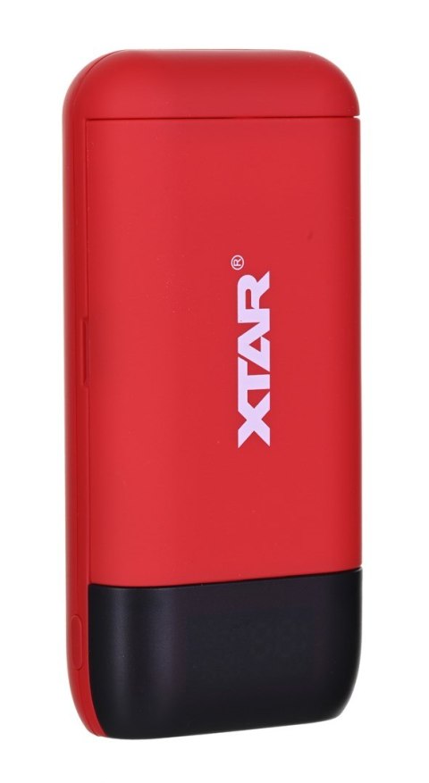 XTAR ŁADOWARKA/POWERBANK DO AKUMULATORÓW CYLINDRYCZNYCH LI-ION 18650/20700/21700 CZERWONY PB2S XTAR ŁADOWARKA/POWERBANK DO AKUMULATORÓW CYLINDRYCZNYCH LI-ION 18650/20700/21700 CZERWONY PB2S