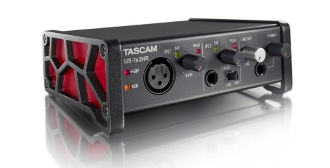Tascam US-1x2HR - Interfejs audio USB wysokiej rozdzielczości (2 wejścia / 1 mic, 2 wyjścia) Tascam US-1x2HR - Interfejs audio USB wysokiej rozdzielczości (2 wejścia / 1 mic, 2 wyjścia)