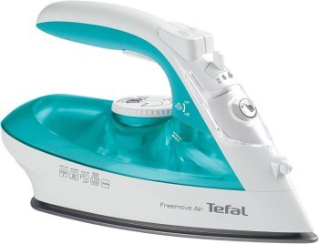 Żelazko - Tefal FV6520 Freemove Air biało-turkusowy Żelazko - Tefal FV6520 Freemove Air biało-turkusowy