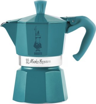 Akcesoria - Bialetti Moka Express Winter Wonderland 3tz turkusowy Akcesoria - Bialetti Moka Express Winter Wonderland 3tz turkusowy