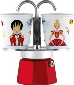 Akcesoria - Bialetti Nutcracker Mini Express 2tz + 2 Filiżanki Akcesoria - Bialetti Nutcracker Mini Express 2tz + 2 Filiżanki