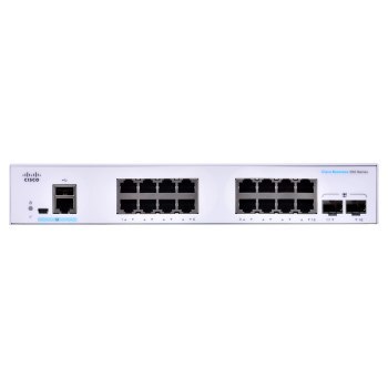 Switch Cisco CBS250-16T-2G-EU 16-port GE 2x1Gb SFP Switch Cisco CBS250-16T-2G-EU 16-port GE 2x1Gb SFP