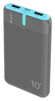 Tracer EnerGo 10000mAh szaro-niebieski Tracer EnerGo 10000mAh szaro-niebieski