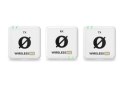 RODE Wireless ME Dual White  - Kompaktowy bezprzewodowy system mikrofonowy z dwoma nadajnikami do nagrywania dwukanałowego (biał