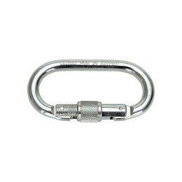 Karabińczyk stalowy z blokadą, climax 30 connector, ce