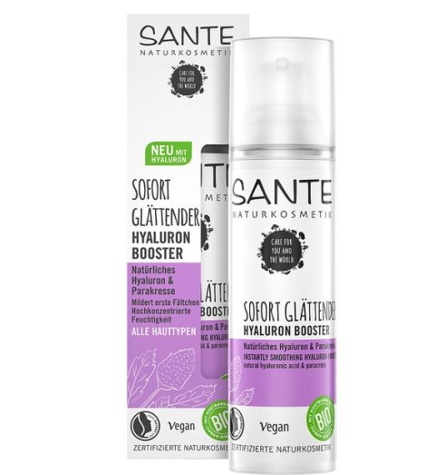 KREM DO TWARZY WYGŁADZAJĄCY HYALURON BOOSTER ECO 30 ml - SANTE KREM DO TWARZY WYGŁADZAJĄCY HYALURON BOOSTER ECO 30 ml - SANTE