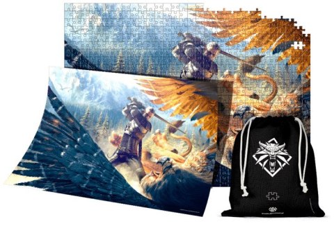 Puzzle Good Loot Gaming 1000 Wiedźmin Griffin Fight Puzzle Good Loot Gaming 1000 Wiedźmin Griffin Fight