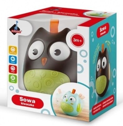 Wańka Wstańka Sowa Brązowa #G2 Wańka Wstańka Sowa Brązowa #G2