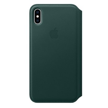 Apple iPhone XS Max Leather Folio leśna zieleń (MRX42ZM/A) Apple iPhone XS Max Leather Folio leśna zieleń (MRX42ZM/A)