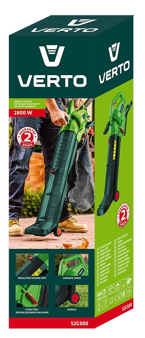 Odkurzacz ogrodowy 2800W, worek 40l Odkurzacz ogrodowy 2800W, worek 40l