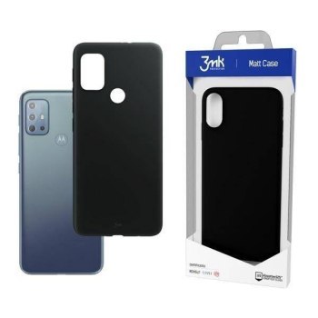 3MK MATT CASE MOTOROLA MOTO G20 5G CZARNY 3MK MATT CASE MOTOROLA MOTO G20 5G CZARNY