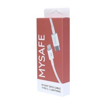 MYSAFE KABEL CL18W TYPE-C DO LIGHTNING BIAŁY MYSAFE KABEL CL18W TYPE-C DO LIGHTNING BIAŁY
