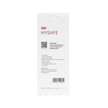 MYSAFE KABEL CL18W TYPE-C DO LIGHTNING BIAŁY MYSAFE KABEL CL18W TYPE-C DO LIGHTNING BIAŁY