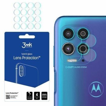 SZKŁO HYBRYDOWE 3MK FLEXIBLE GLASS LENS MOTOROLA MOTO G100 5G NA APARAT 4 SZT. SZKŁO HYBRYDOWE 3MK FLEXIBLE GLASS LENS MOTOROLA MOTO G100 5G NA APARAT 4 SZT.