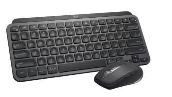 Zestaw bezprzewodowy Logitech MX Keys Mini klawiatura + mysz grafitowy 920-011061 Zestaw bezprzewodowy Logitech MX Keys Mini klawiatura + mysz grafitowy 920-011061