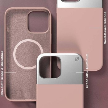 ATOM STUDIOS ETUI SPLIT SILICONE MAGSAFE IPHONE 13 PRO MAX RÓŻOWY ATOM STUDIOS ETUI SPLIT SILICONE MAGSAFE IPHONE 13 PRO MAX RÓŻOWY