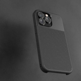ATOM STUDIOS ETUI SPLIT WOOD FIBRE MAGSAFE IPHONE 13 PRO CZARNY