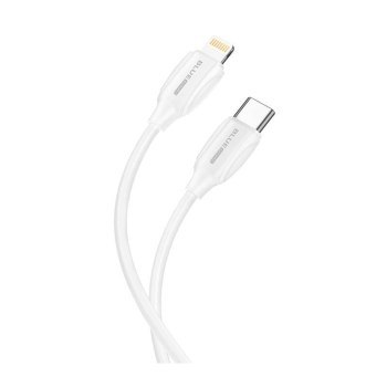 BLUE POWER KABEL TYPE C DO LIGHTNING B1BX19 1M BIAŁY BLUE POWER KABEL TYPE C DO LIGHTNING B1BX19 1M BIAŁY