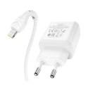 BLUE POWER ŁADOWARKA SIECIOWA BCN5 PD20W+QC3.0 KABEL TYPE-C BIAŁY