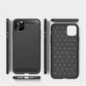 CASE ETUI CARBON LUX CZARNY IPHONE 12 MINI 5,4