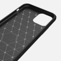 CASE ETUI CARBON LUX CZARNY IPHONE 12 MINI 5,4