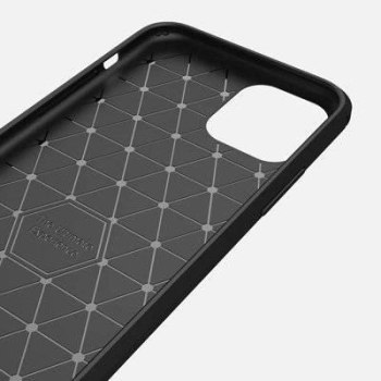 CASE ETUI CARBON LUX CZARNY IPHONE 12 MINI 5,4 CASE ETUI CARBON LUX CZARNY IPHONE 12 MINI 5,4