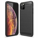 CASE ETUI CARBON LUX CZARNY IPHONE 12 PRO MAX 6,7"