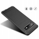 CASE ETUI CARBON LUX CZARNY IPHONE 12 PRO MAX 6,7"