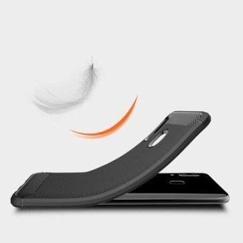 CASE ETUI CARBON LUX CZARNY SAMSUNG GALAXY A20 / A30 CASE ETUI CARBON LUX CZARNY SAMSUNG GALAXY A20 / A30