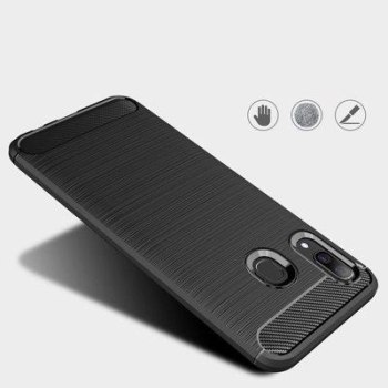 CASE ETUI CARBON LUX CZARNY SAMSUNG GALAXY A20 / A30 CASE ETUI CARBON LUX CZARNY SAMSUNG GALAXY A20 / A30