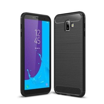 CASE ETUI CARBON LUX CZARNY SAMSUNG GALAXY J6 PLUS 2018 CASE ETUI CARBON LUX CZARNY SAMSUNG GALAXY J6 PLUS 2018