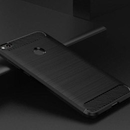 CASE ETUI CARBON LUX NIEBIESKI IPHONE XS MAX