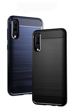 CASE ETUI CARBON LUX NIEBIESKI SAMSUNG GALAXY M20 CASE ETUI CARBON LUX NIEBIESKI SAMSUNG GALAXY M20