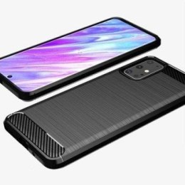 CASE ETUI CARBON LUX NIEBIESKI SAMSUNG GALAXY S20 ULTRA / S11 PLUS