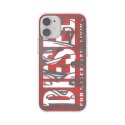 DIESEL SNAP CASE CLEAR IPHONE 12 MINI CZERWONY