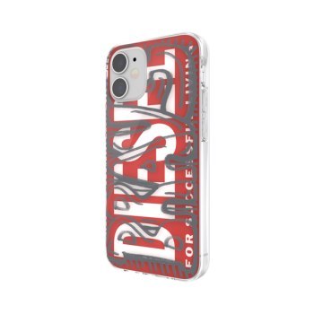 DIESEL SNAP CASE CLEAR IPHONE 12 MINI CZERWONY DIESEL SNAP CASE CLEAR IPHONE 12 MINI CZERWONY