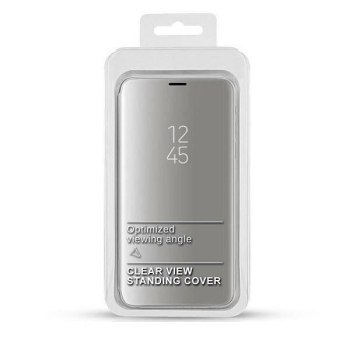 ETUI CLEAR VIEW COVER IPHONE 12 MINI SREBRNY ETUI CLEAR VIEW COVER IPHONE 12 MINI SREBRNY