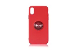 ETUI SILICONE RING IPHONE 12 PRO MAX CZERWONY