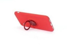 ETUI SILICONE RING SAMSUNG GALAXY A42 CZERWONY