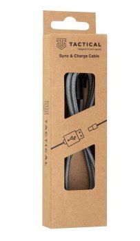 Tactical Fast Rope Kevlar Cable USB-C/USB-C 100W 20V/5A 2m Grey Tactical Fast Rope Kevlar Cable USB-C/USB-C 100W 20V/5A 2m Grey