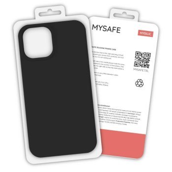 MYSAFE ETUI SILIKONOWE IPHONE 11 PRO CZARNY PUDEŁKO MYSAFE ETUI SILIKONOWE IPHONE 11 PRO CZARNY PUDEŁKO