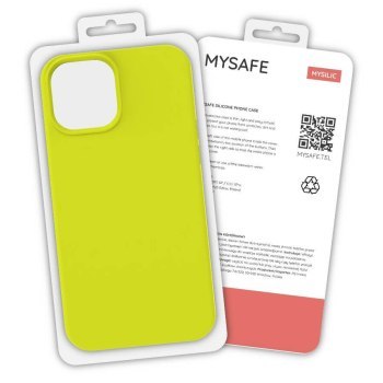 MYSAFE ETUI SILIKONOWE IPHONE 11 PRO ŻÓŁTY PUDEŁKO MYSAFE ETUI SILIKONOWE IPHONE 11 PRO ŻÓŁTY PUDEŁKO