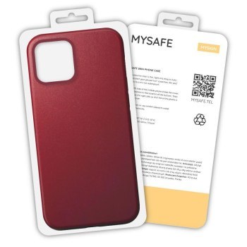 MYSAFE ETUI SKIN IPHONE 11 PRO BORDOWY PUDEŁKO MYSAFE ETUI SKIN IPHONE 11 PRO BORDOWY PUDEŁKO