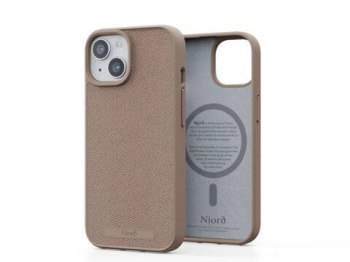 Njord "Fabric MagSafe" Cover for Apple iPhone 15 Pro Max, Pink Sand Njord "Fabric MagSafe" Cover for Apple iPhone 15 Pro Max, Pink Sand