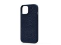 Njord "Salmon Leather MagSafe" Cover for Apple iPhone 14 Plus, blue